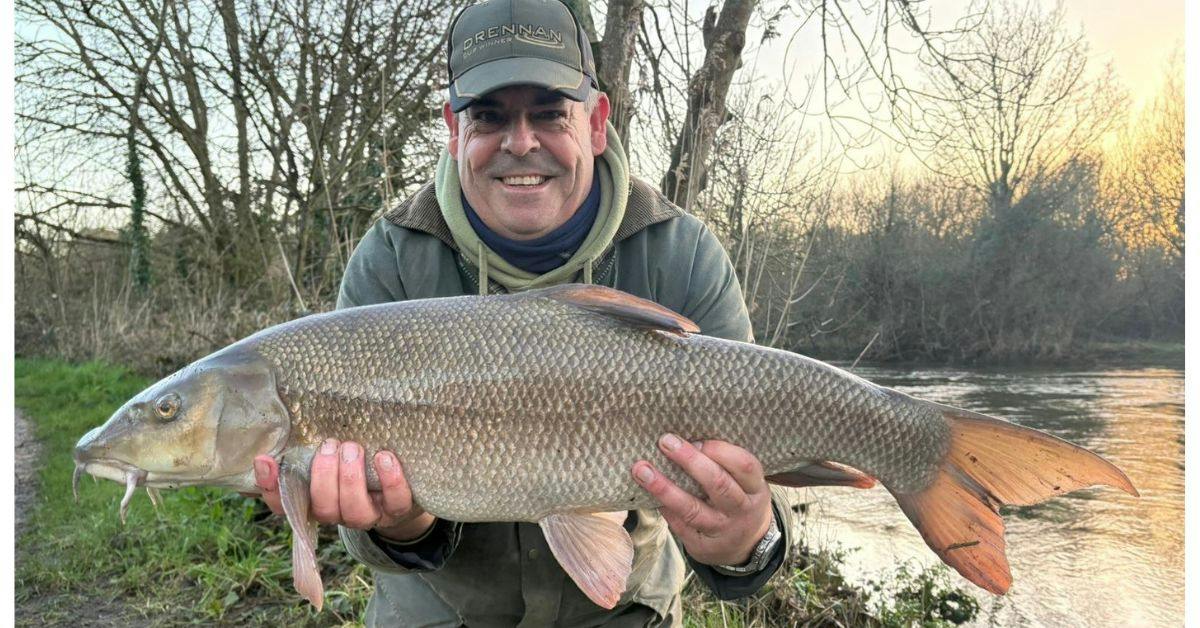Months of waiting produces stunning brace of Stour barbel