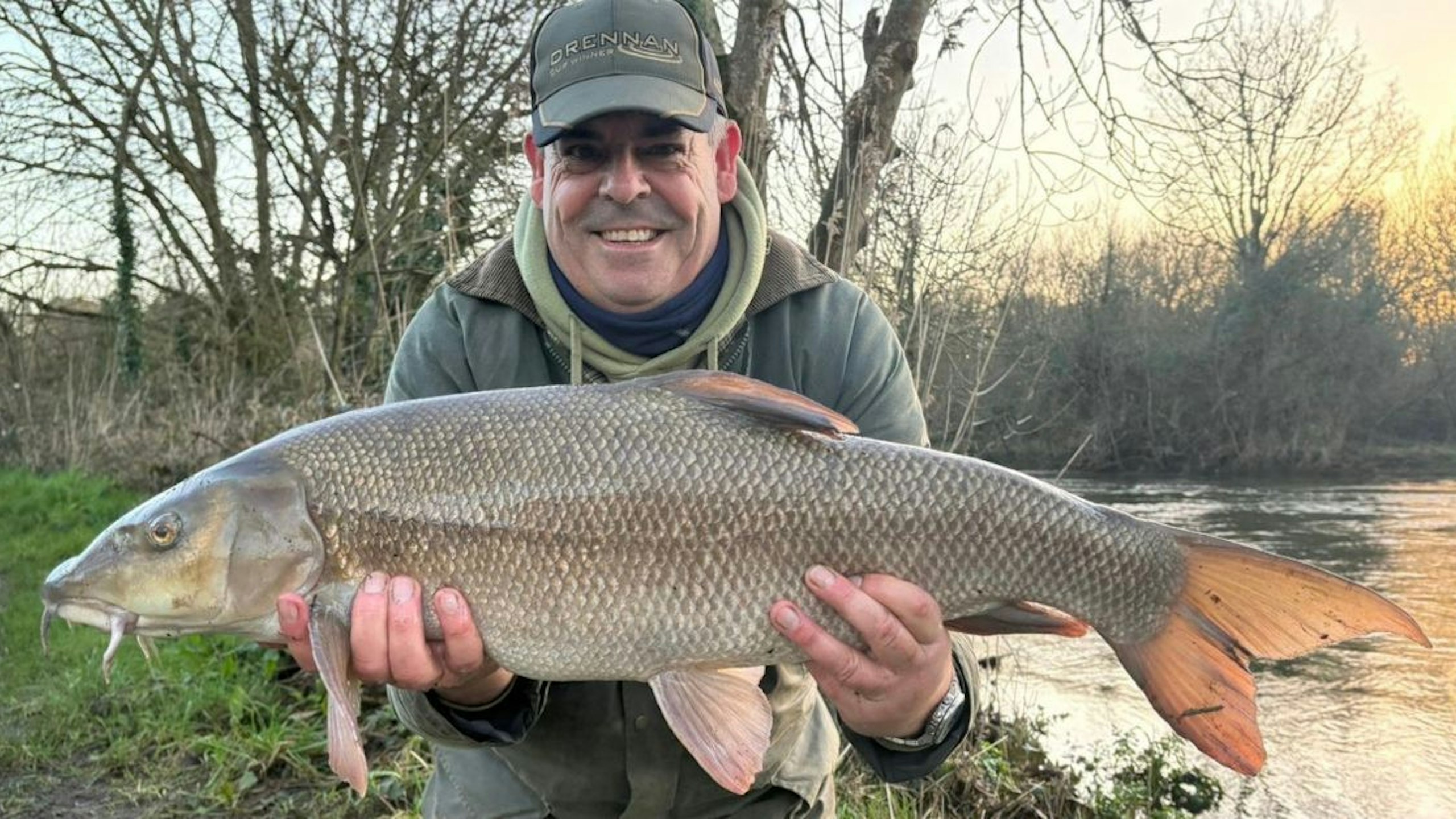 Months of waiting produces stunning brace of Stour barbel