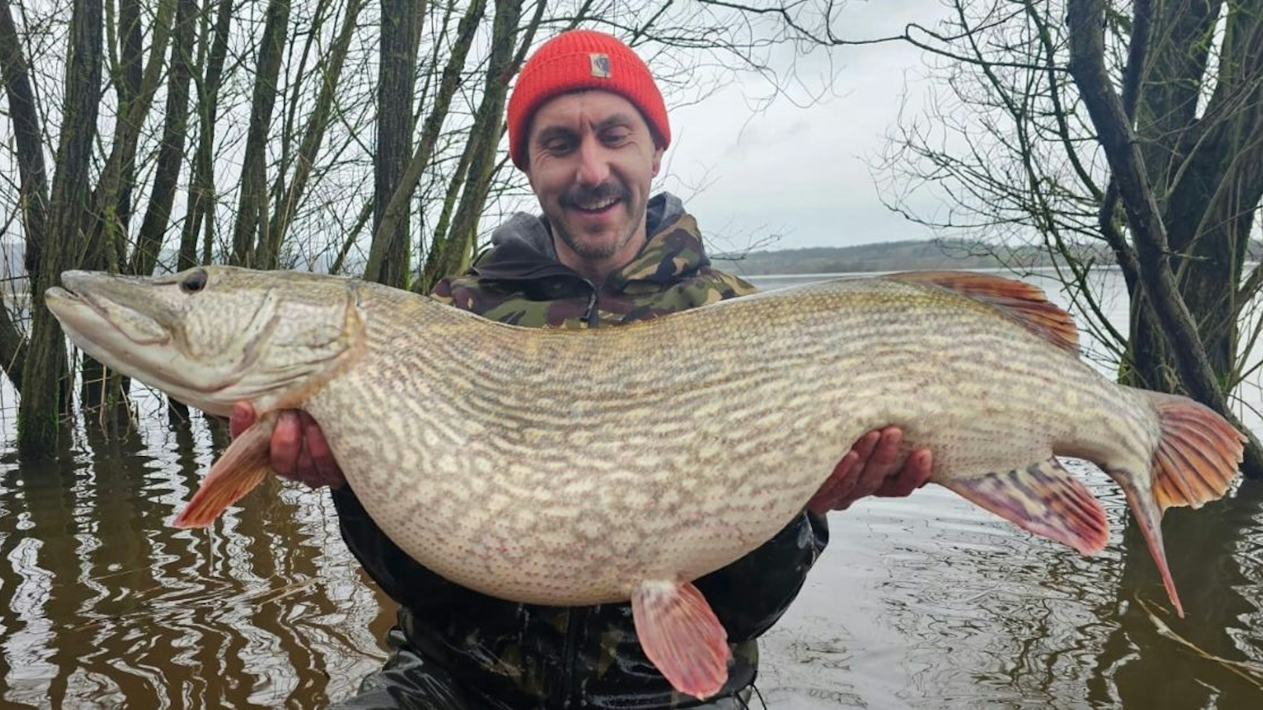 Angler banks 70lb of pike from just two bites