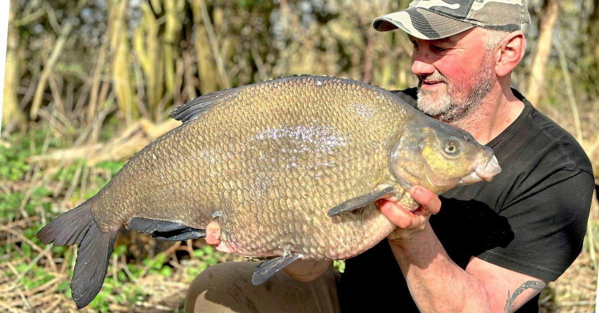 Angler battles through storm to bank massive bream