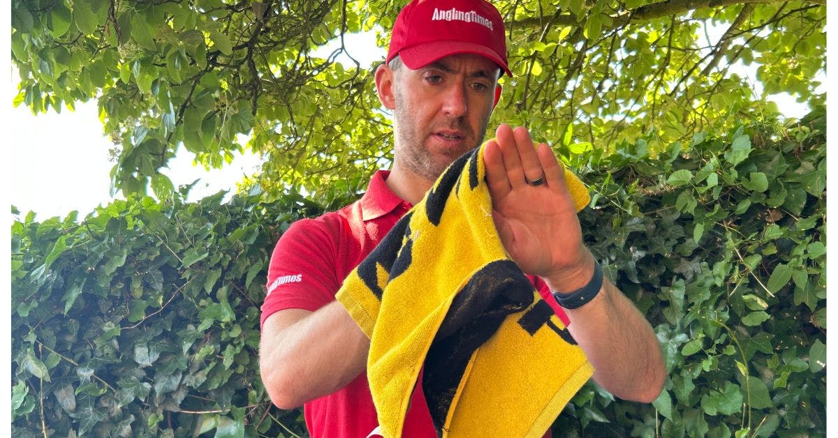 Fishery bans anglers using hand towels