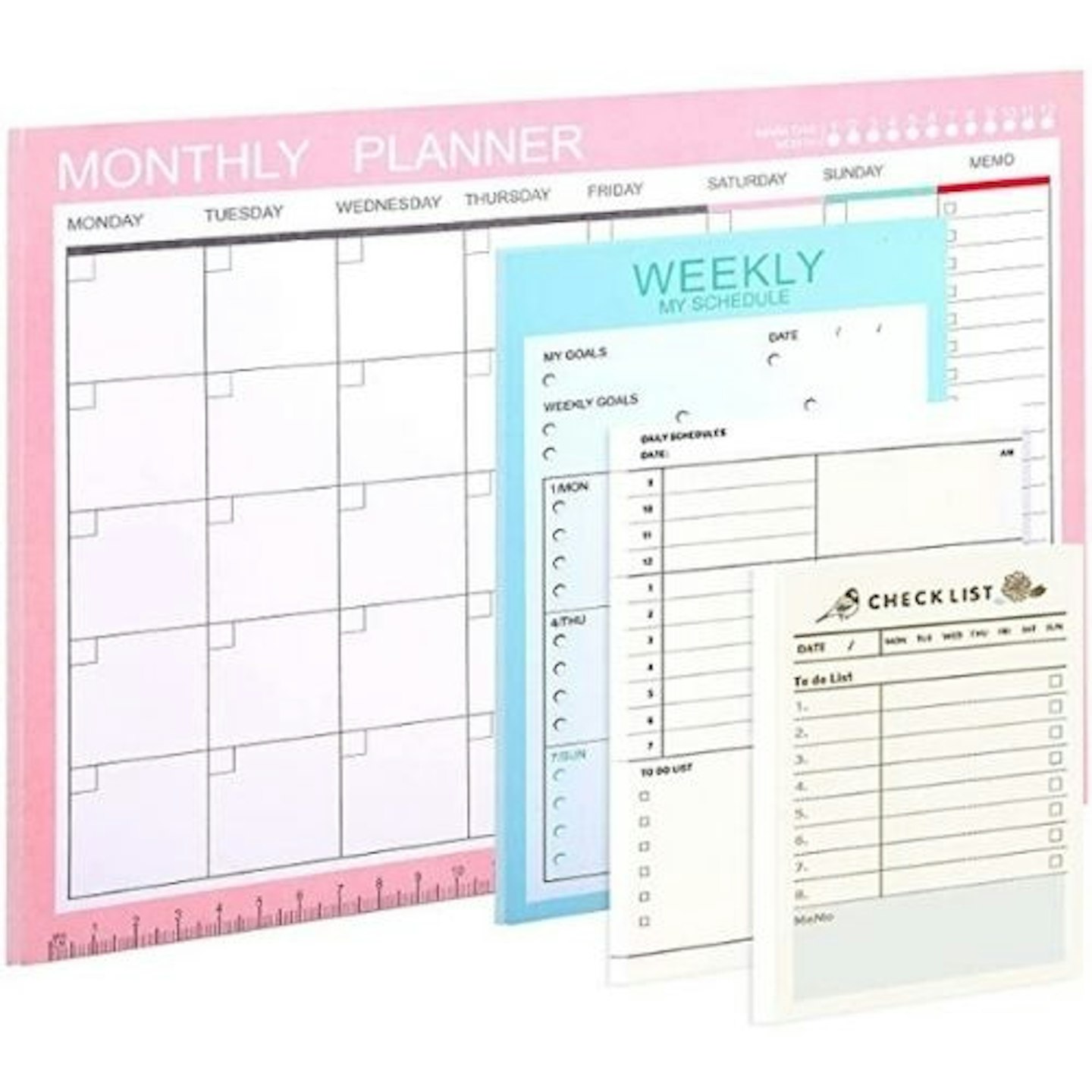 Daily Weekly Monthly Planner