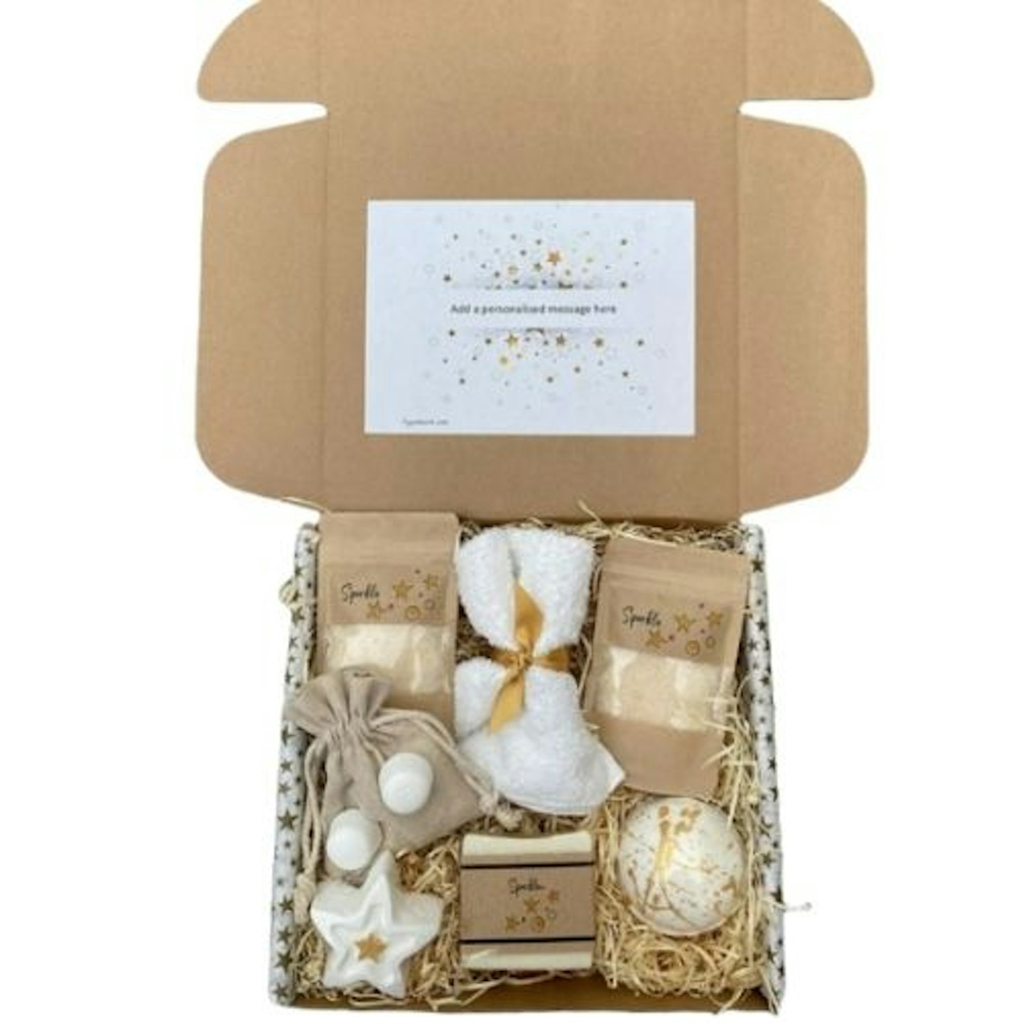 Bath bomb pamper gift set