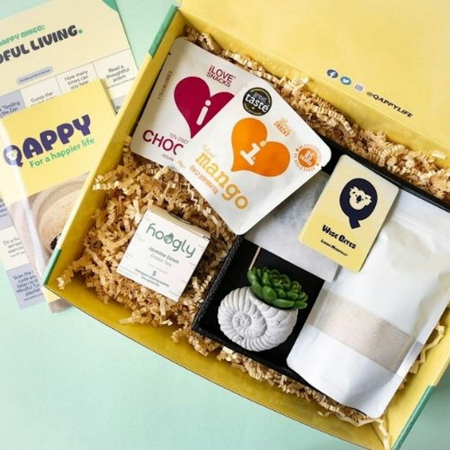 Quappy Living Mindfully wellbeing Box