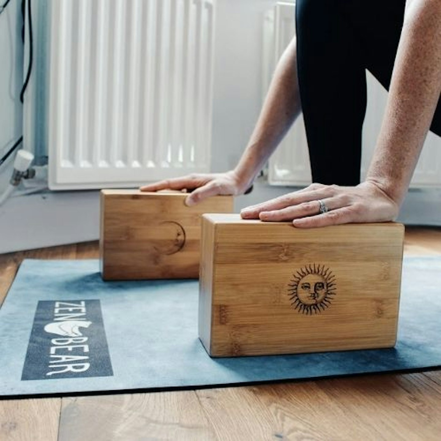 Reclaimed Bamboo Yoga Block