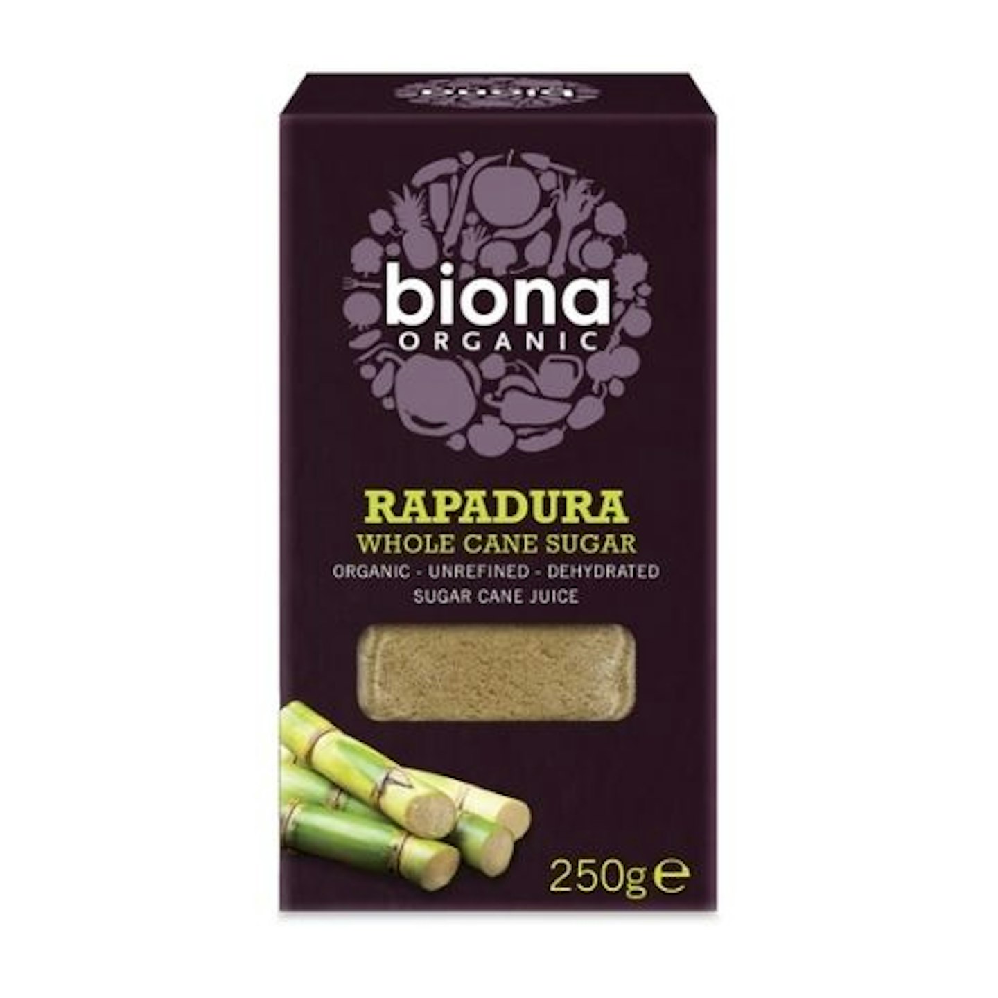 Biona Organic Rapadura Wholecane Sugar 250g