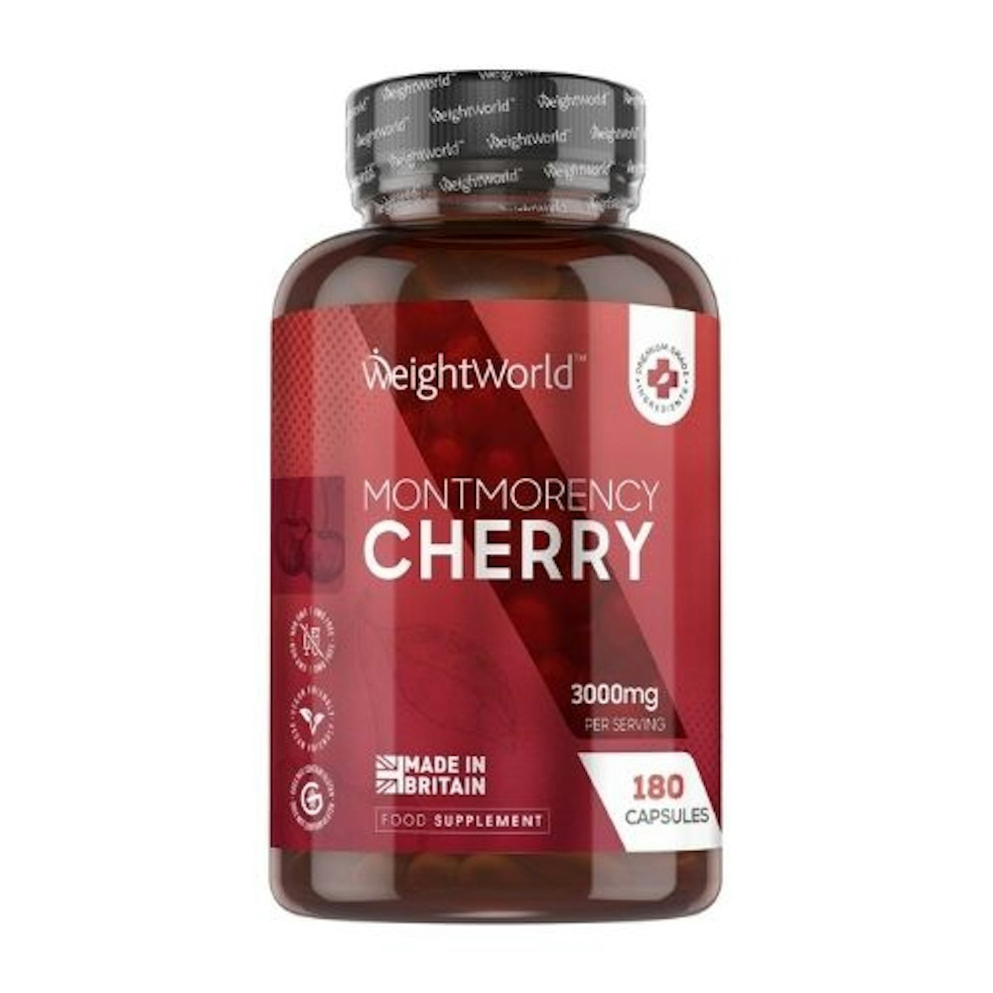 Montmorency Cherry Capsules 3000mg - 180