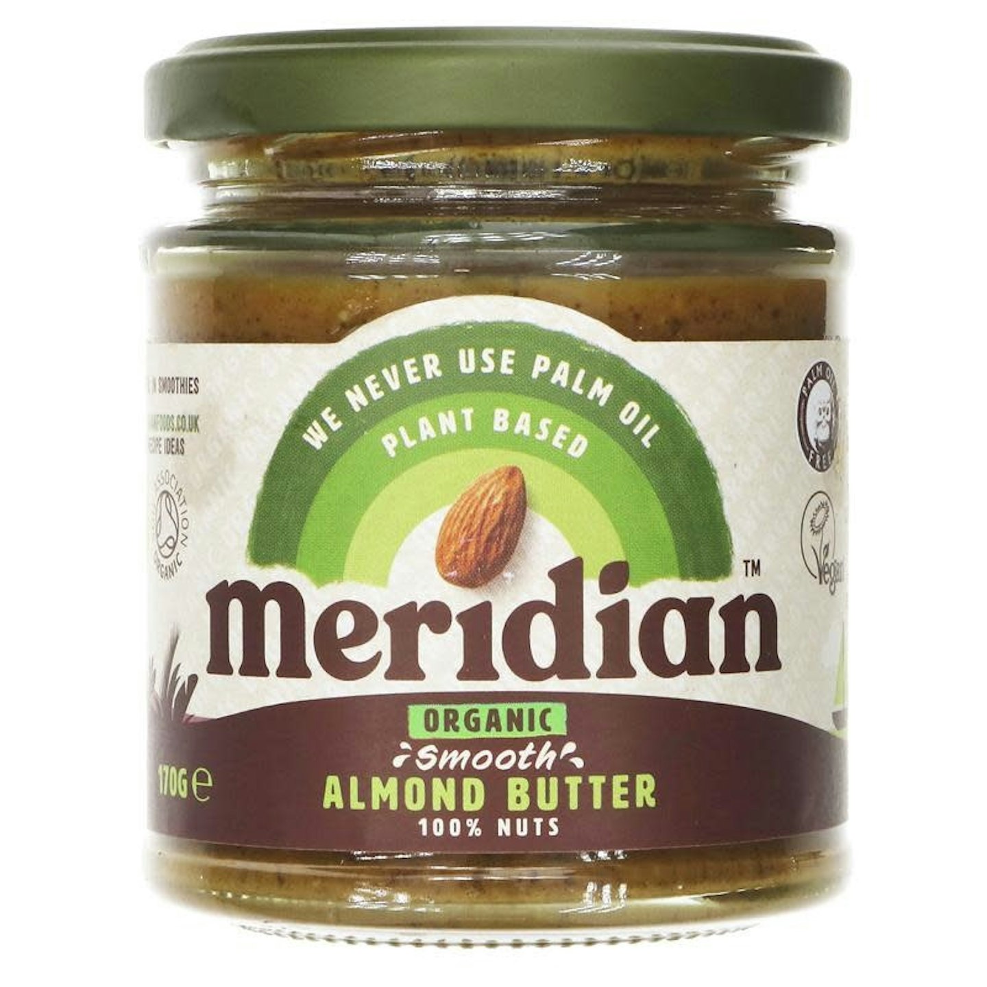 Meridian Organic Almond Butter 170g
