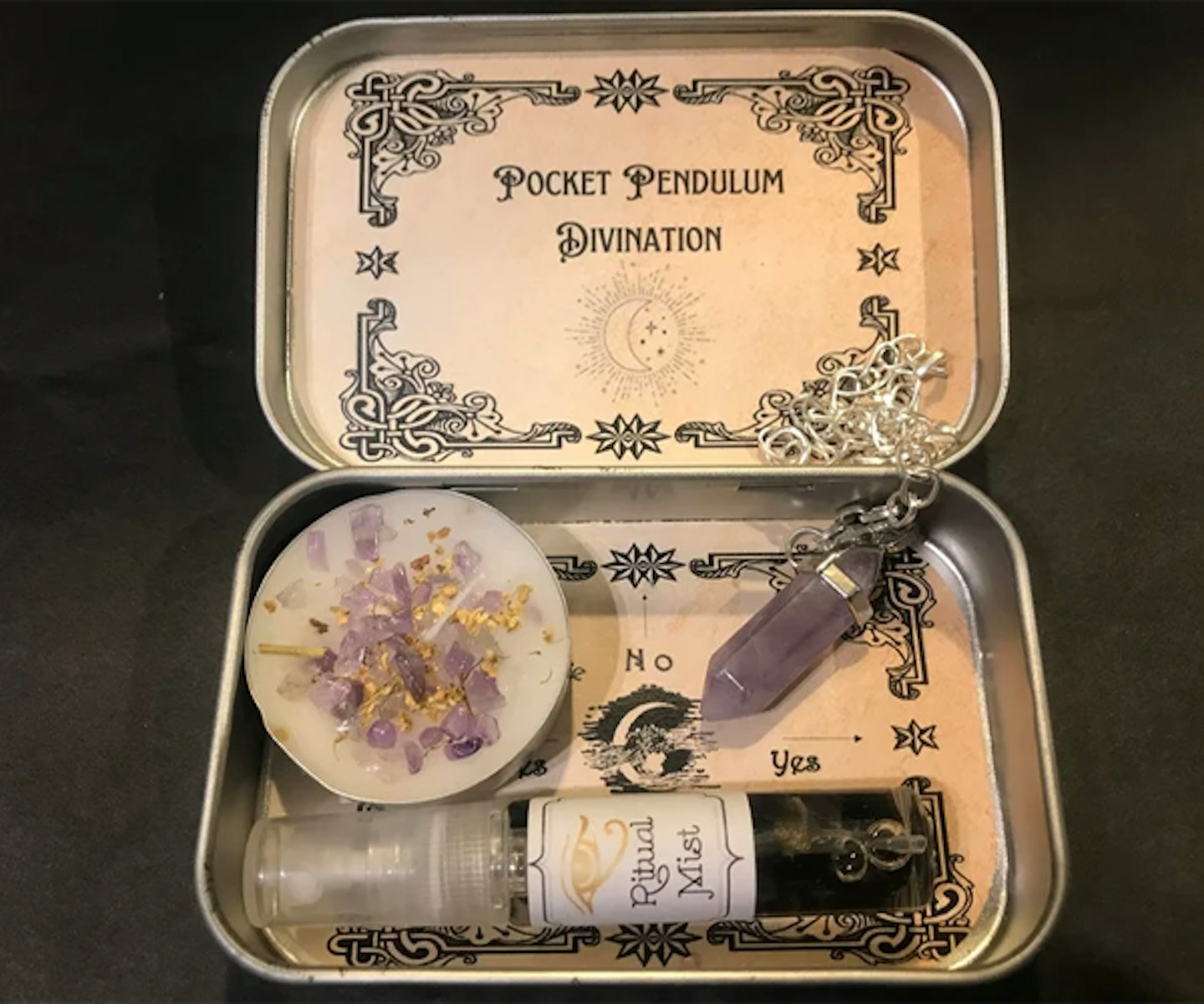 Witchcraft Pocket Pendulum Divination Kit