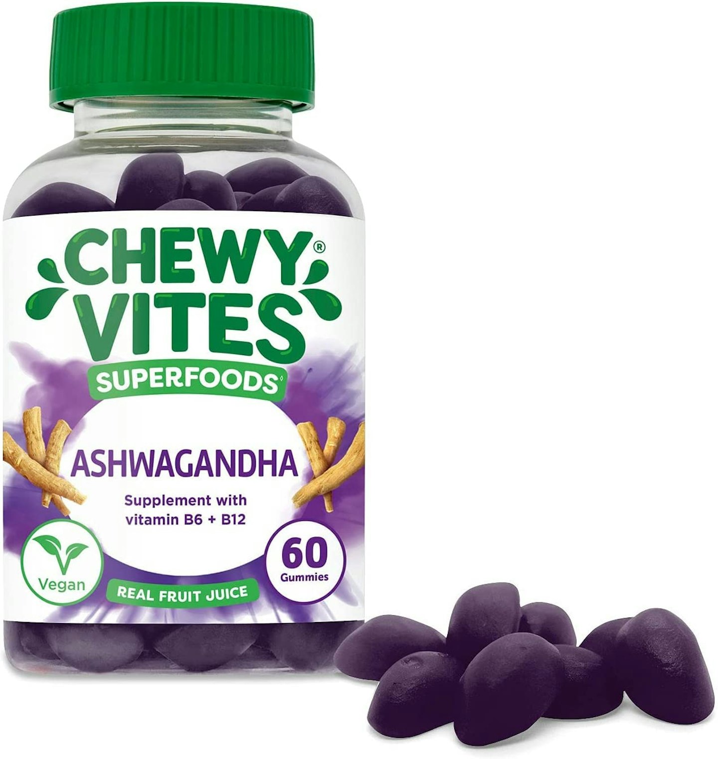 Chewy Vites, Ashwagandha Gummies (60)