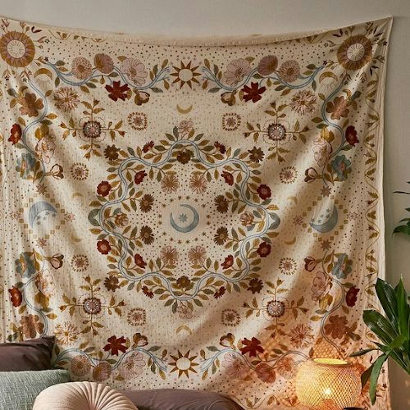 Cream Mirna Celestial Tapestry 