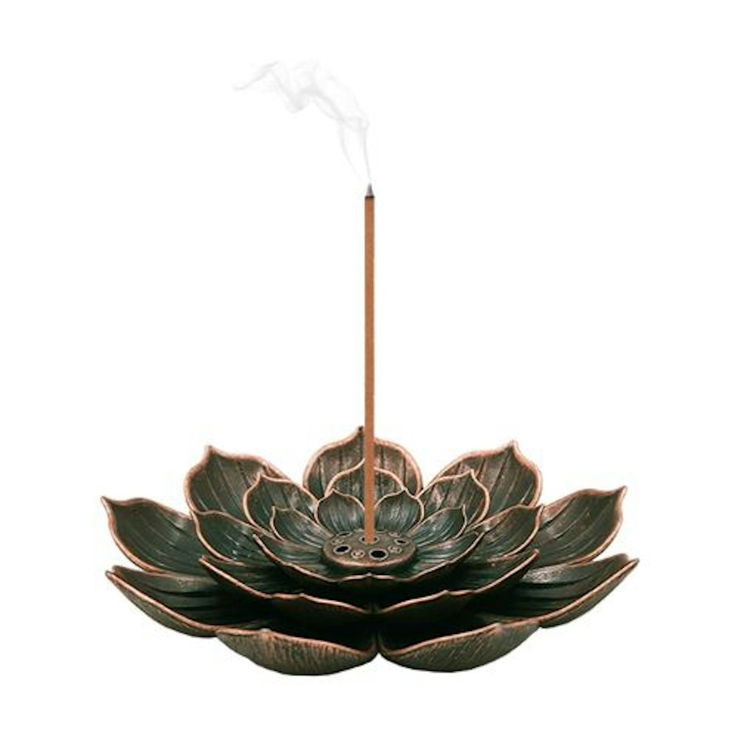 Brass Lotus Incense Holder
