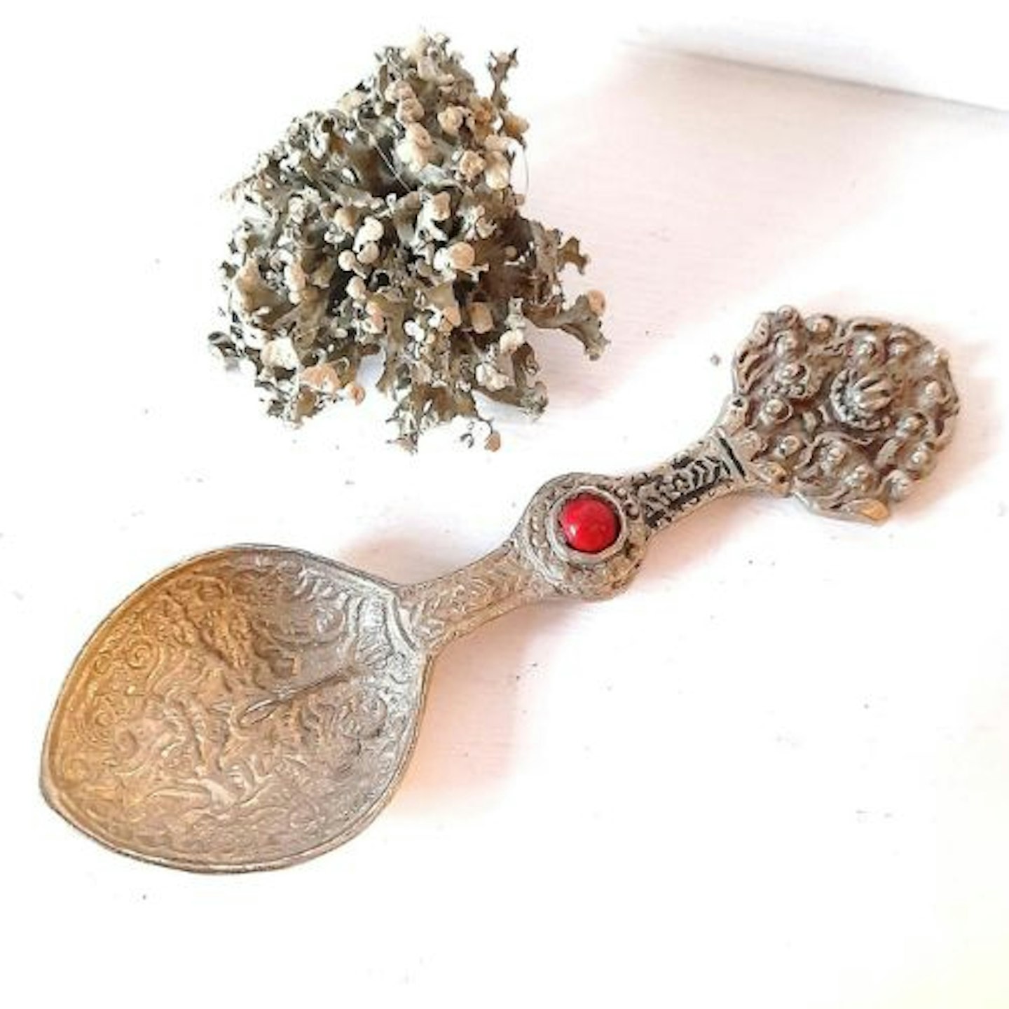 Brass one off hand casted Altar spoon
