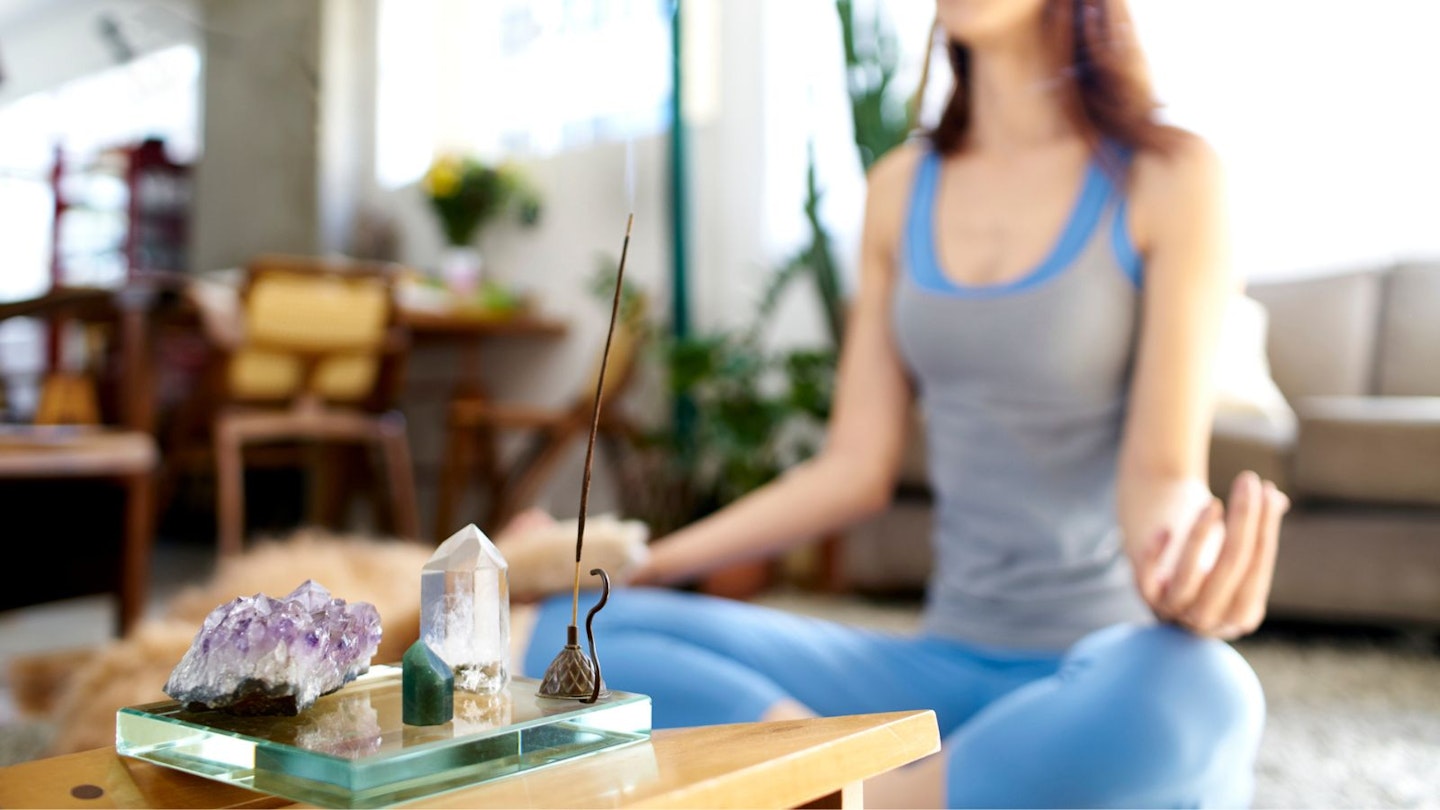 Incense during meditation