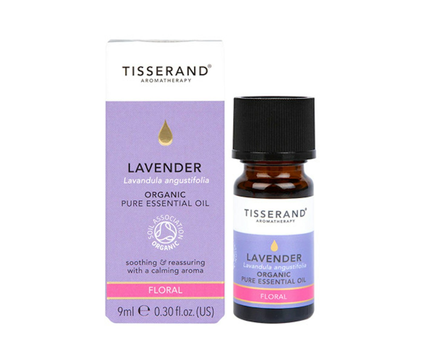 Tisserand Lavender Organic Pure Essential Oil 9ml