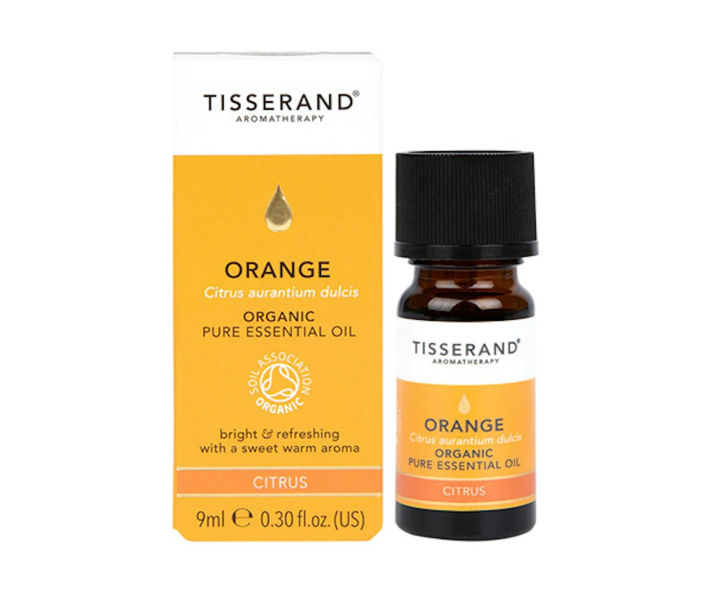 Tisserand Orange Organic Pure Essential Oil 9ml