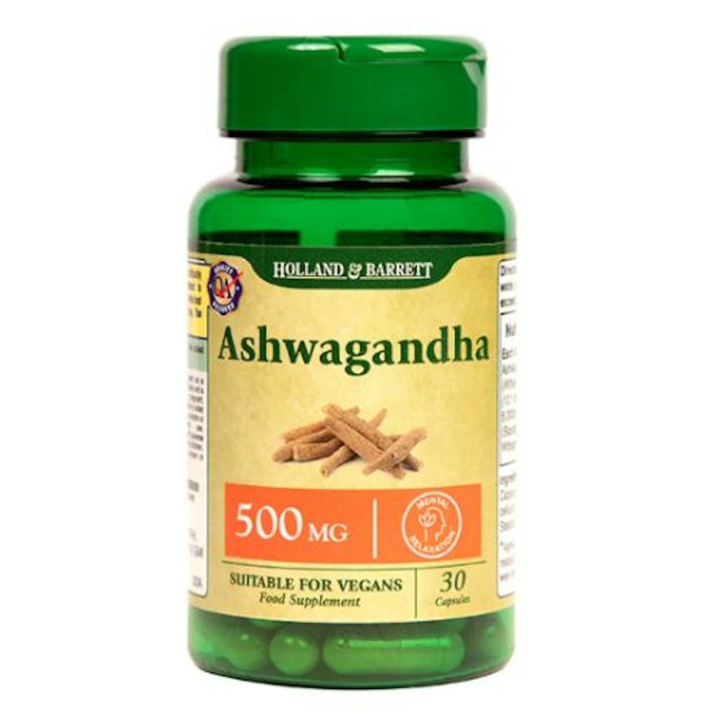 Holland & Barrett Ashwagandha 500mg Capsules