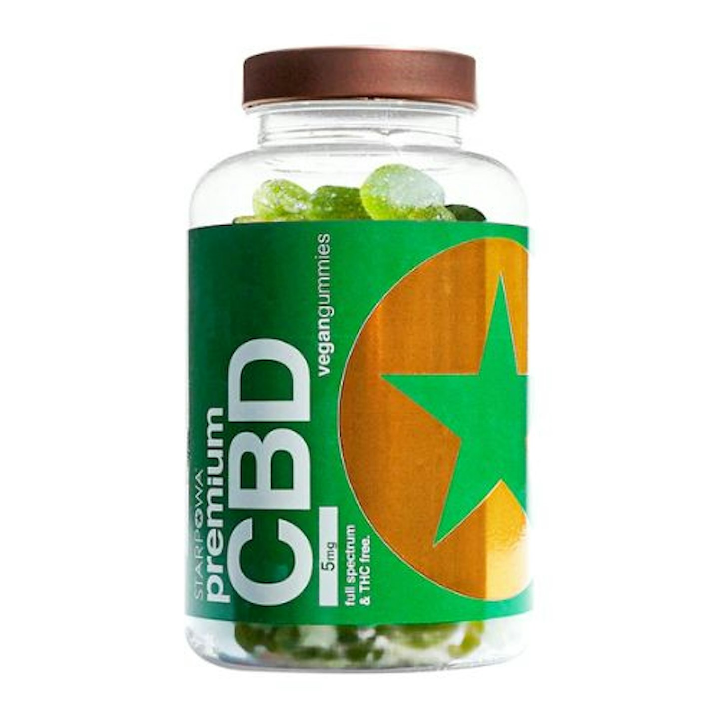 Starpowa CBD 5mg Apple Flavoured 60 Gummies