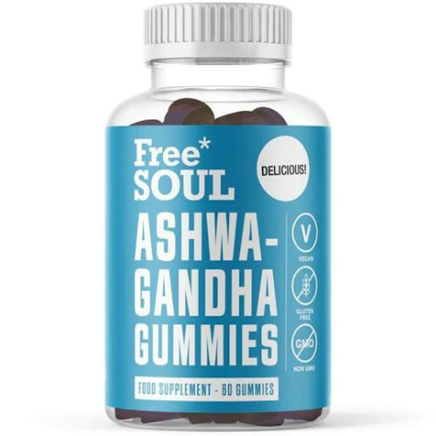 Free Soul, Ashwagandha Gummies (30)