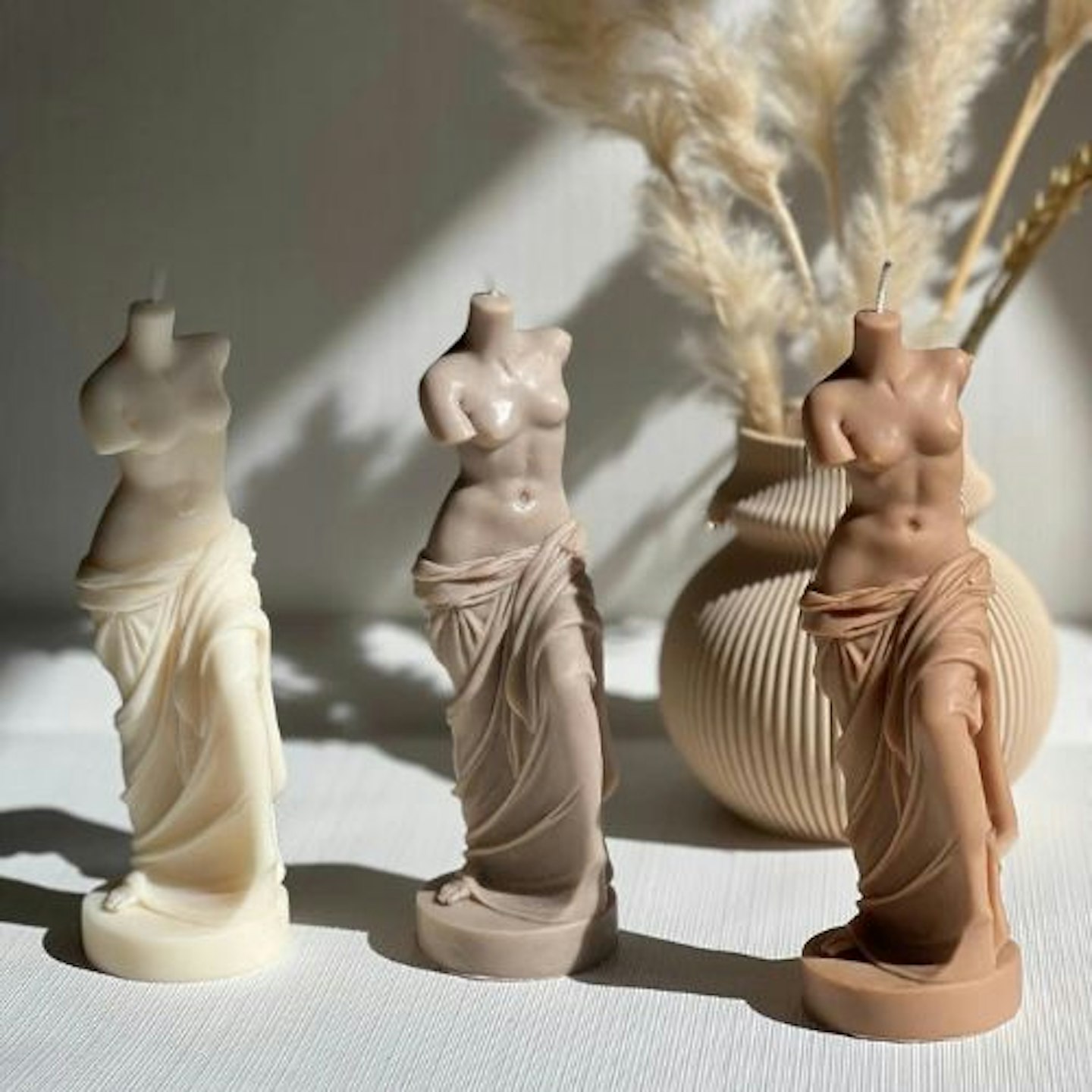 Venus Goddess Statue Soy Candles