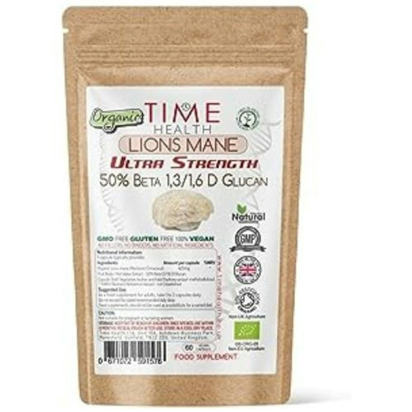 Lions Mane Organic - Ultra Strength