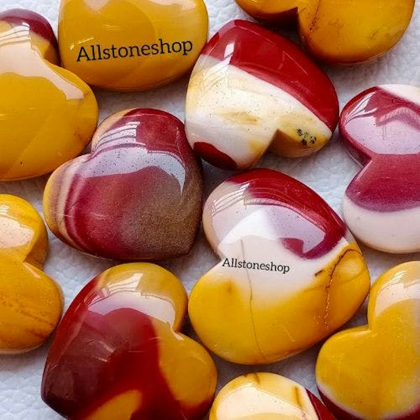 Mookaite Stone, Heart Shape