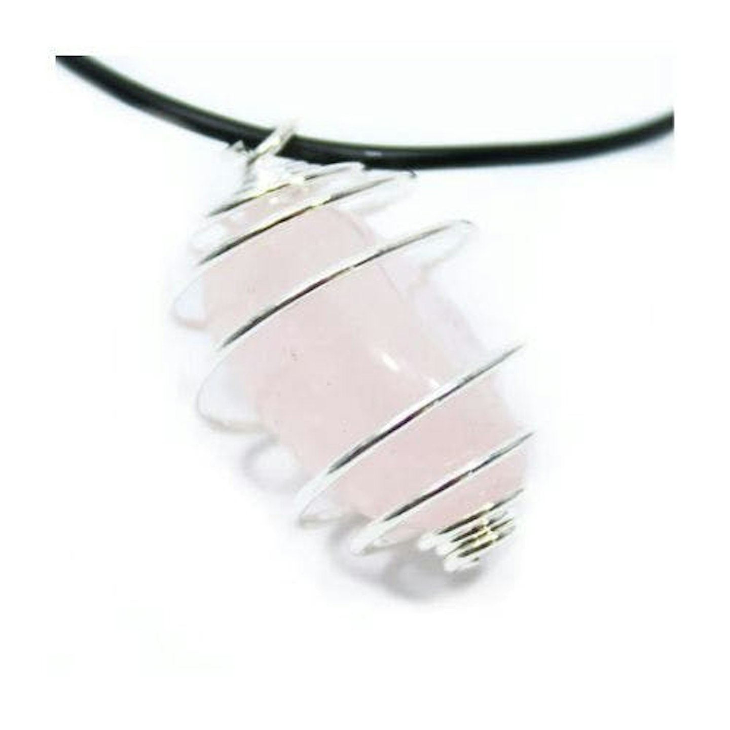 Rose Quartz Wire Wrapped Necklace