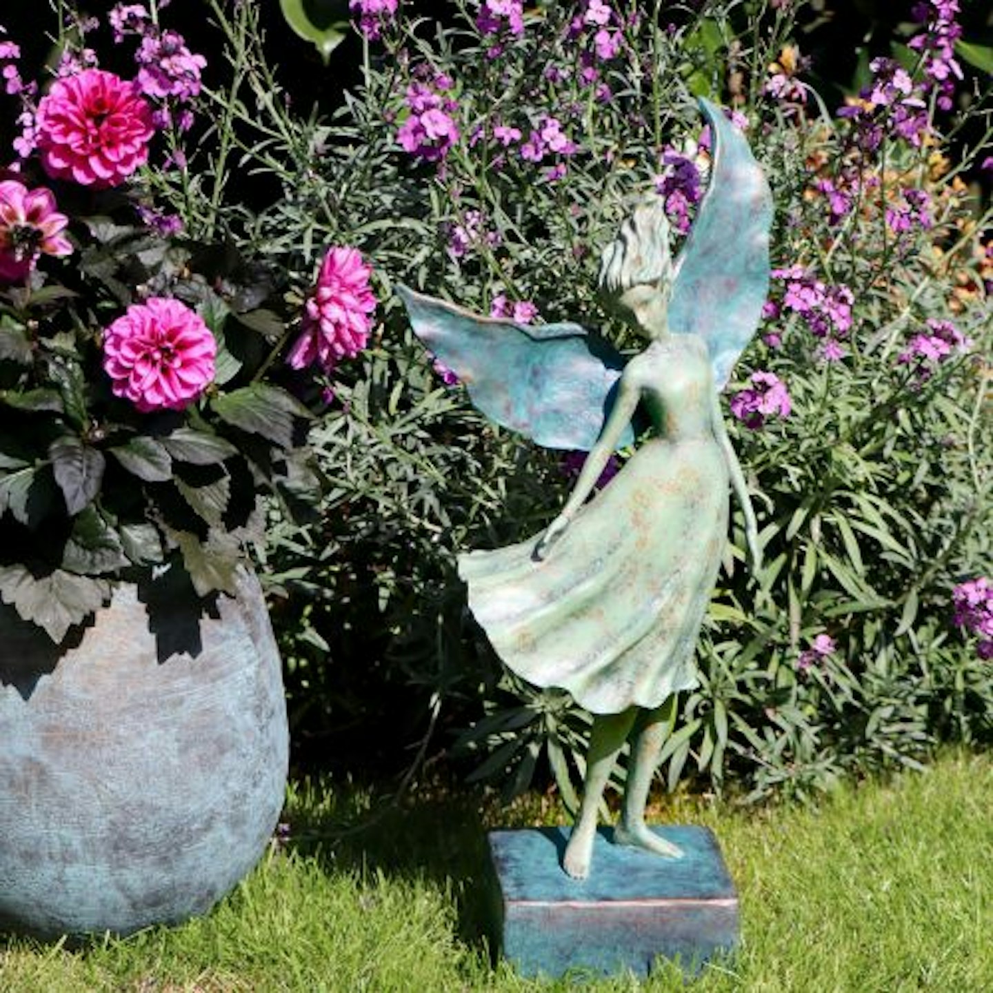 Bronze Garden Fairy