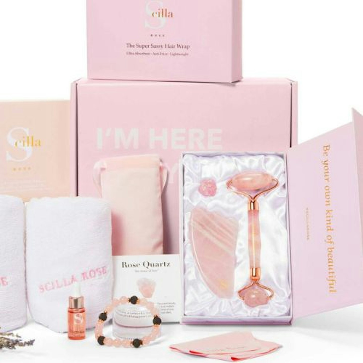 Rose Quartz Pamper Hamper Gift Set