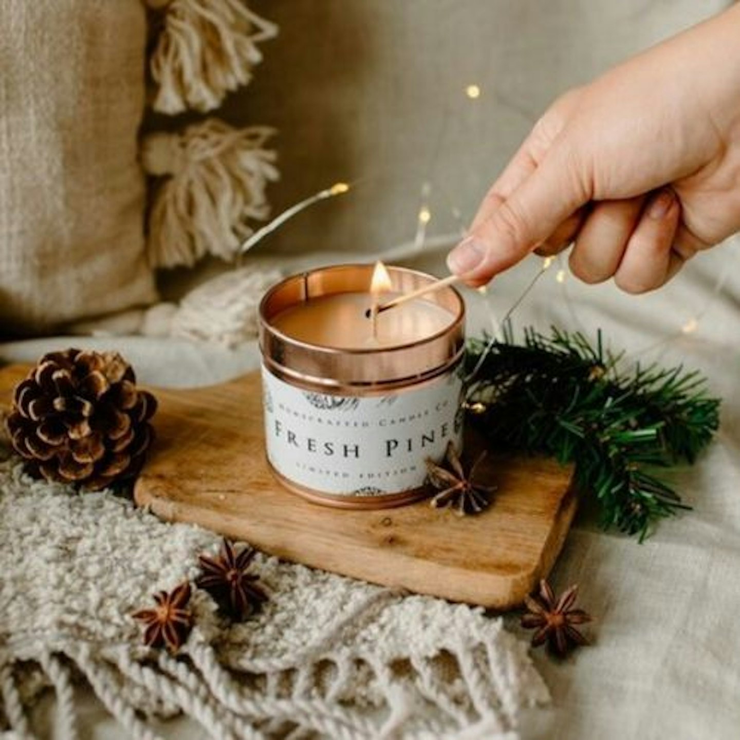 Fresh Pine Winter Walk Scented Candles