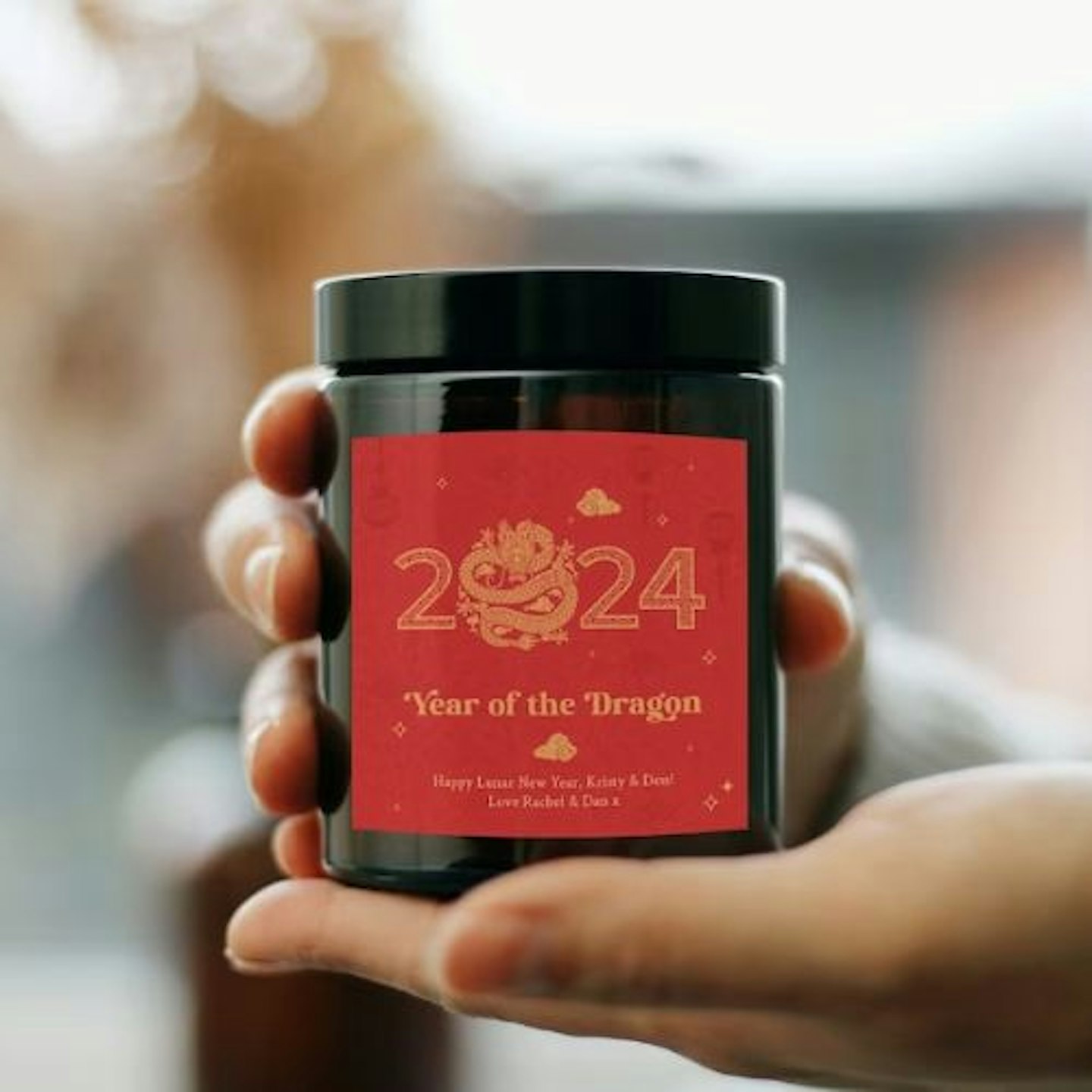 Personalised Lunar New Year Candle - Dragon