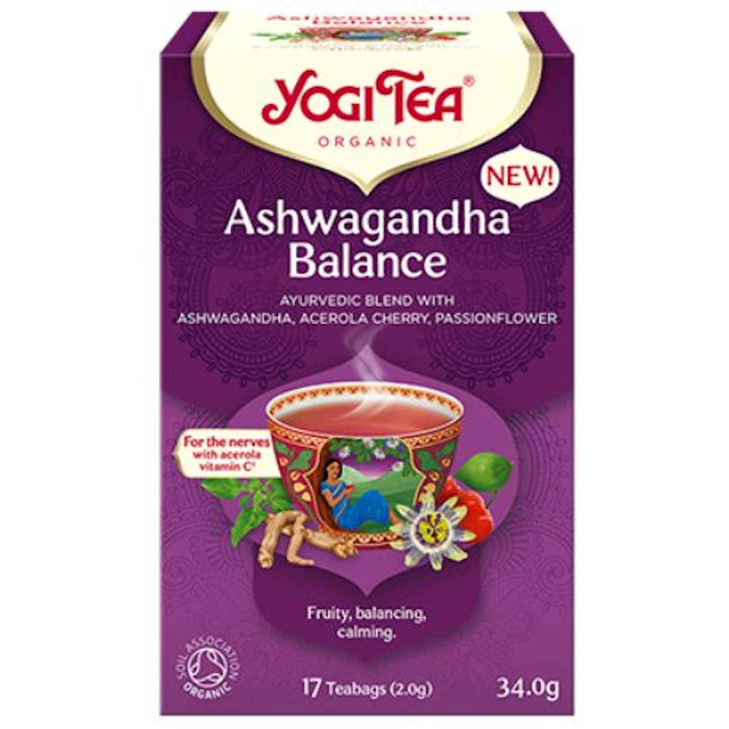 Yogi Tea Ashwagandha Balance Organic Herbal Tea