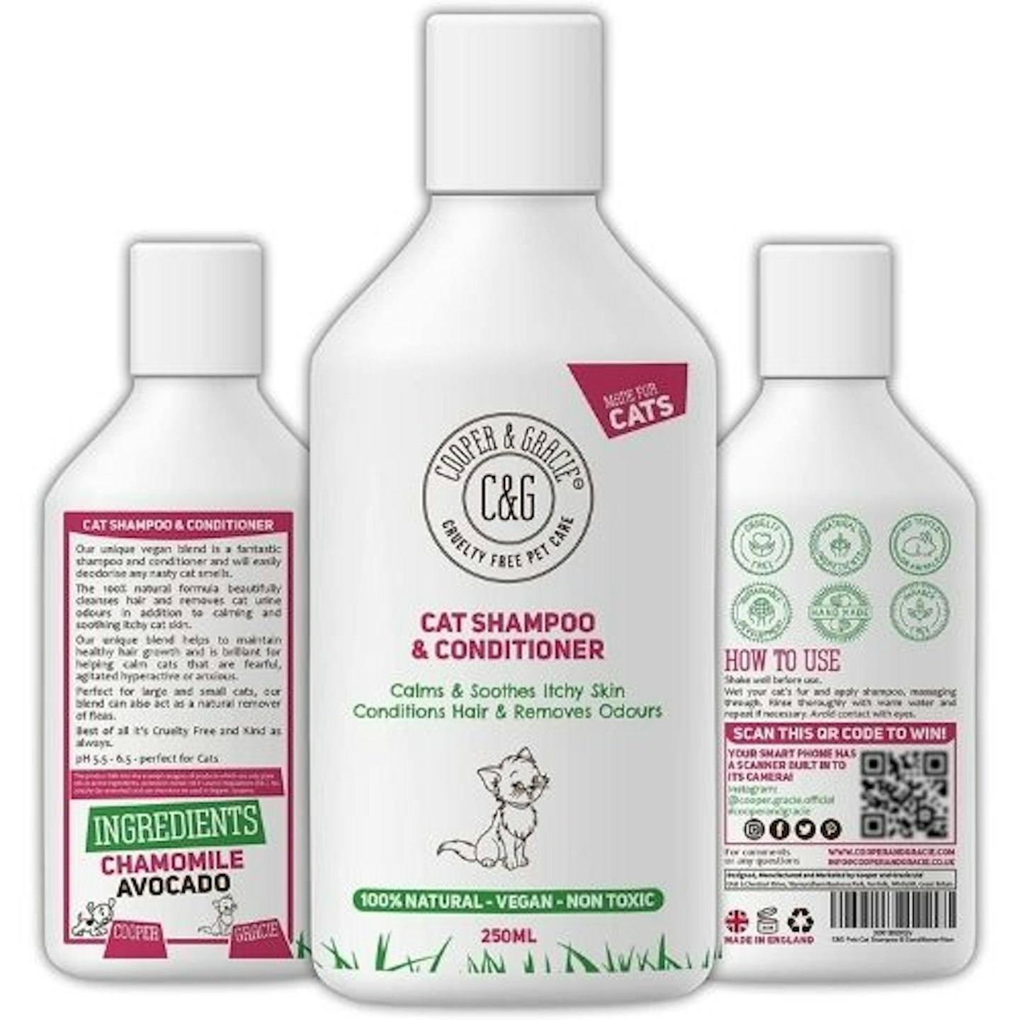 Cooper & Gracie Cat Shampoo & Conditioner