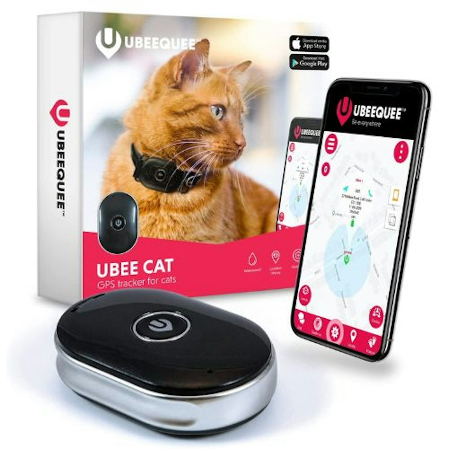 UBEE CAT GPS Tracker for Cats