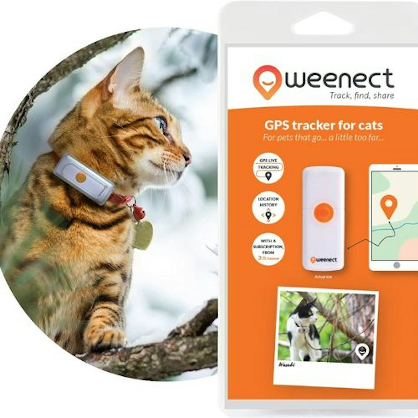 Weenect Cat GPS Tracker