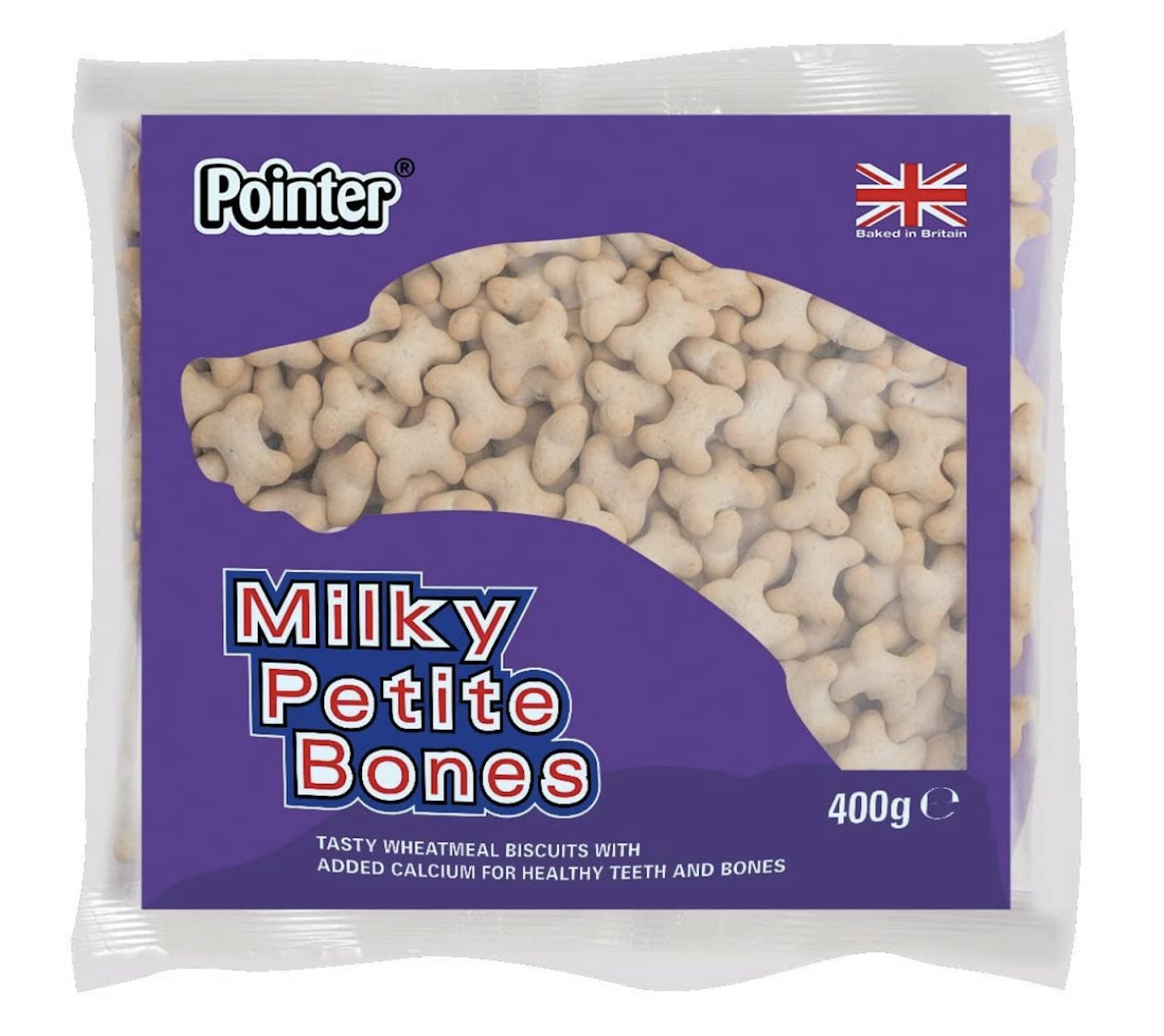 Pointer - Milky Petite Small Bite Dog Bones (4 x 400g)