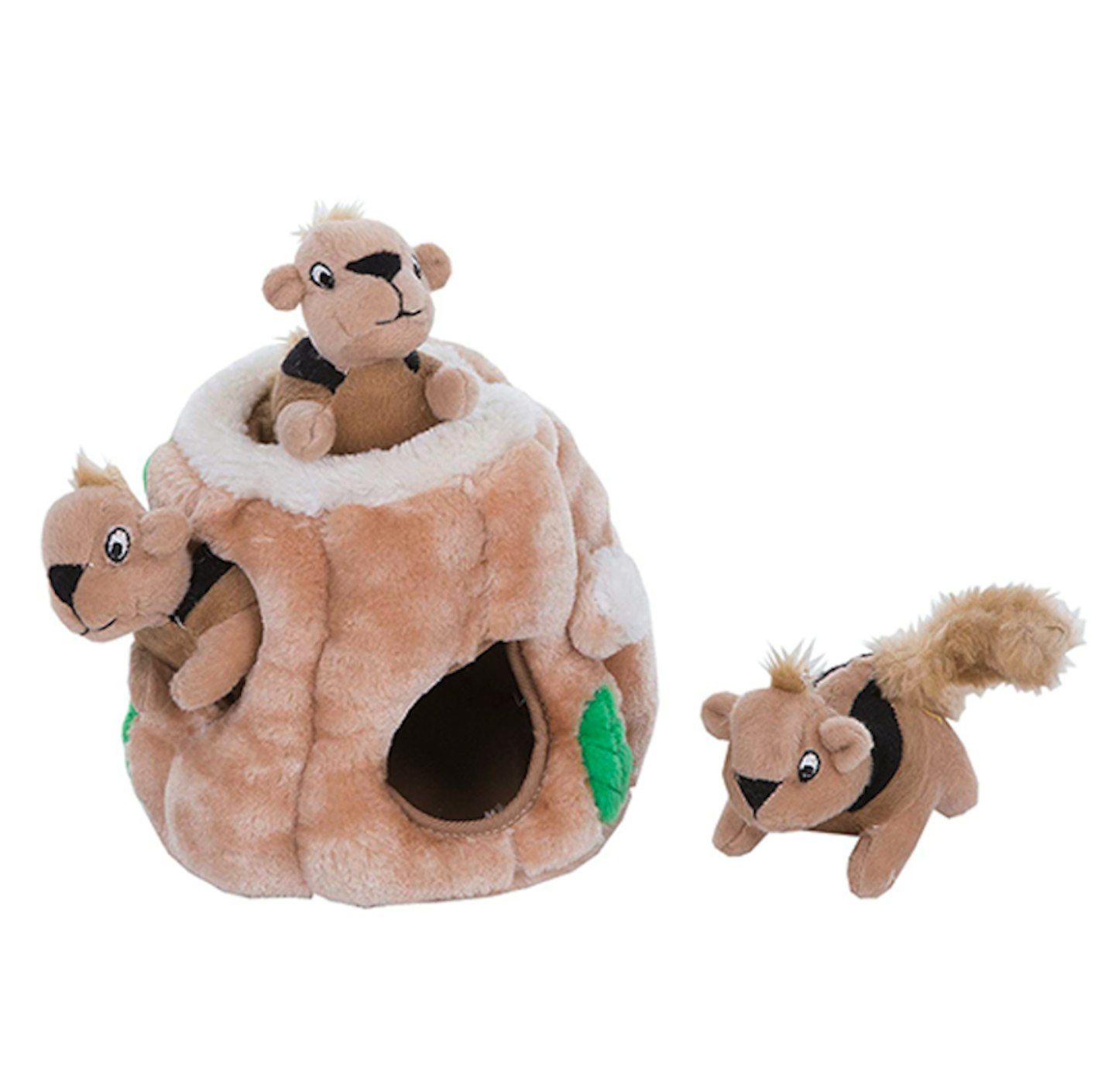 Outward Hound Hide A Squirrel Plush Dog Toy Puzzle