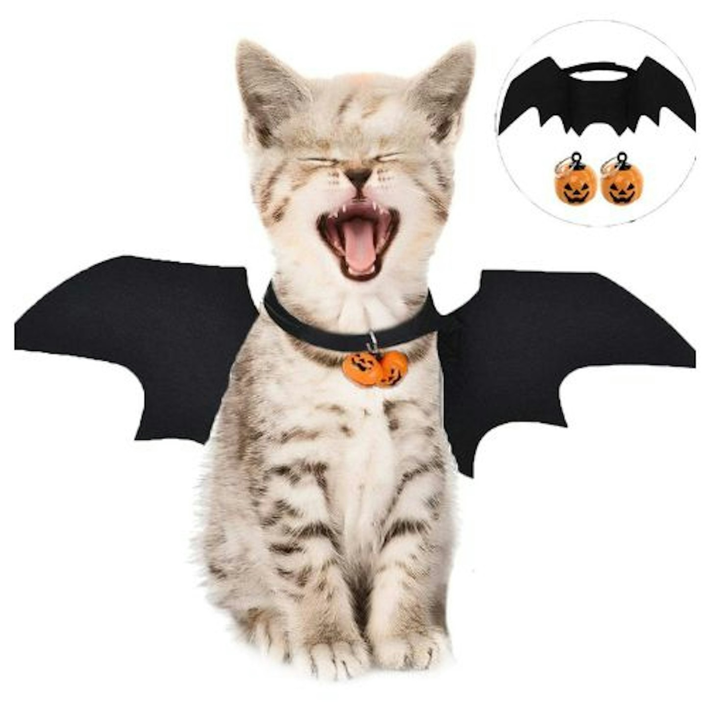 LIZHIGE Pets Bat Wings Costume for Cats