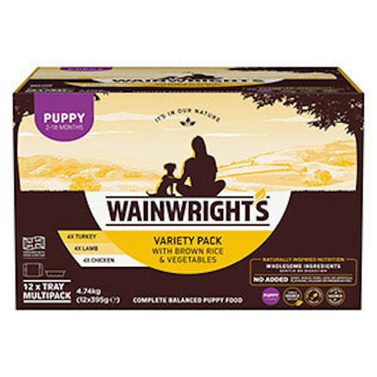 Wainwright's Wet Puppy Food Variety Pack