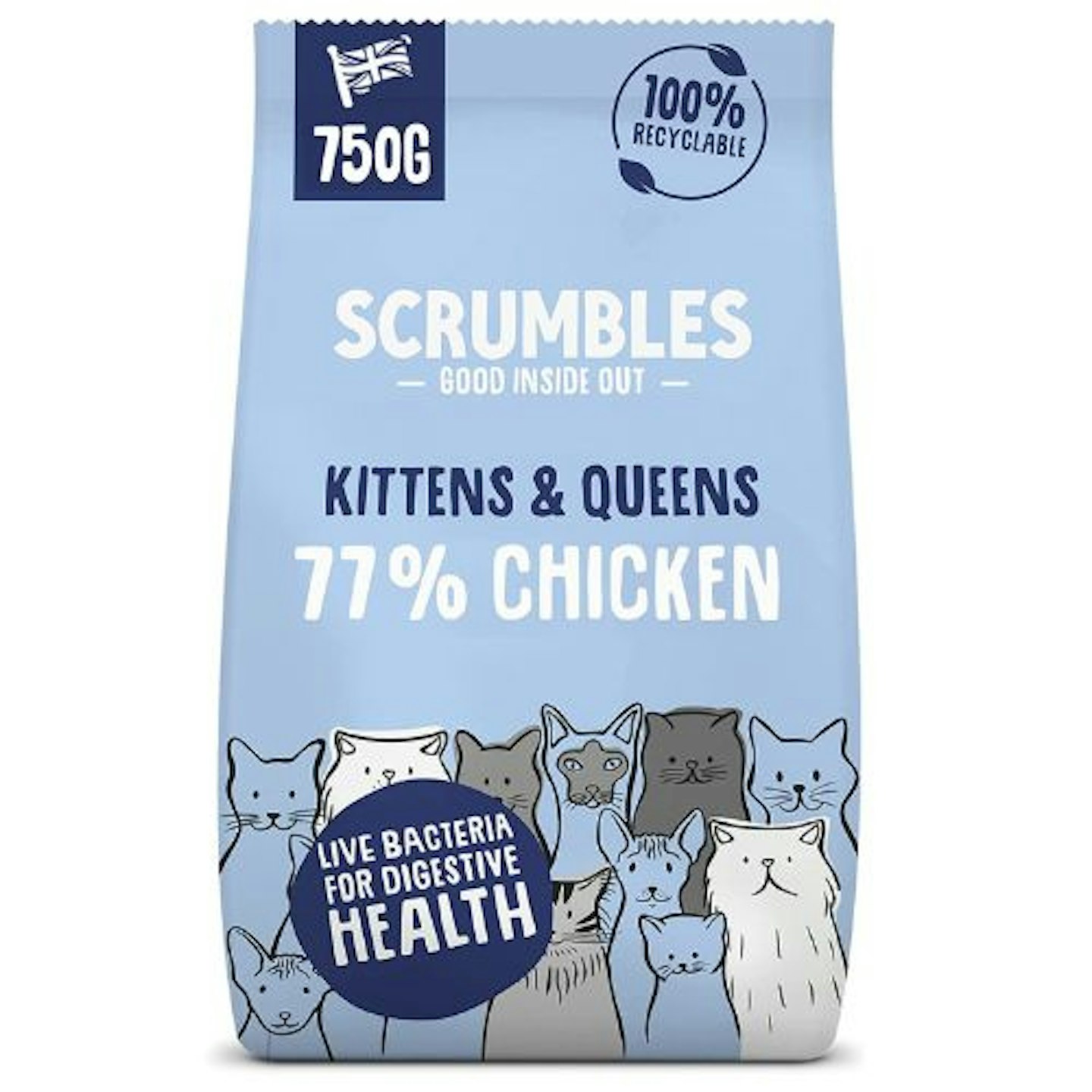 Scrumbles Complete Dry Kitten Food