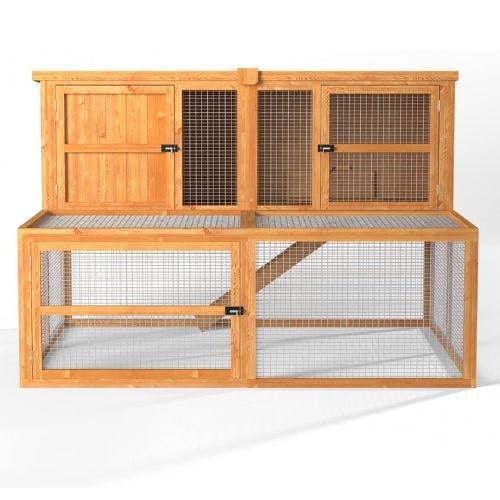 Argos rabbit hutch best sale