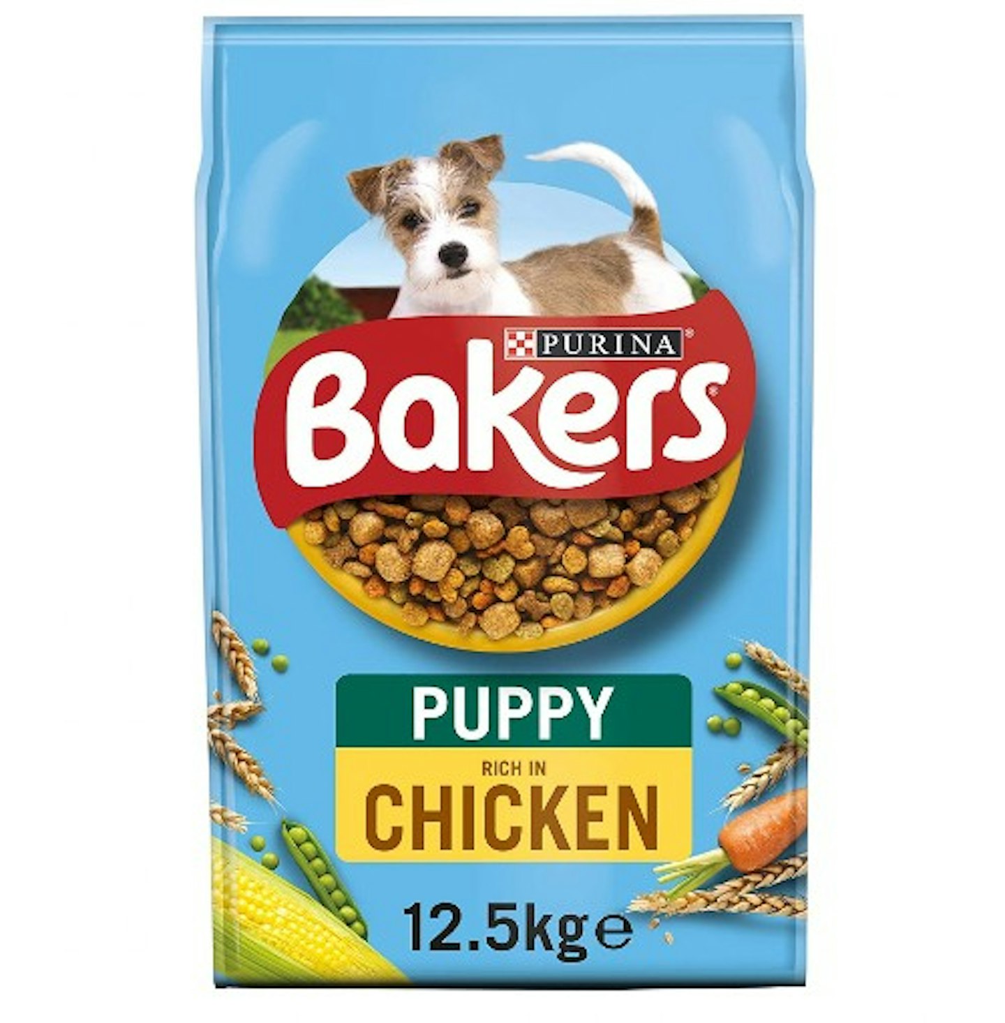 Bakers Puppy Dry Dog Food Chicken and Veg 12.5kg