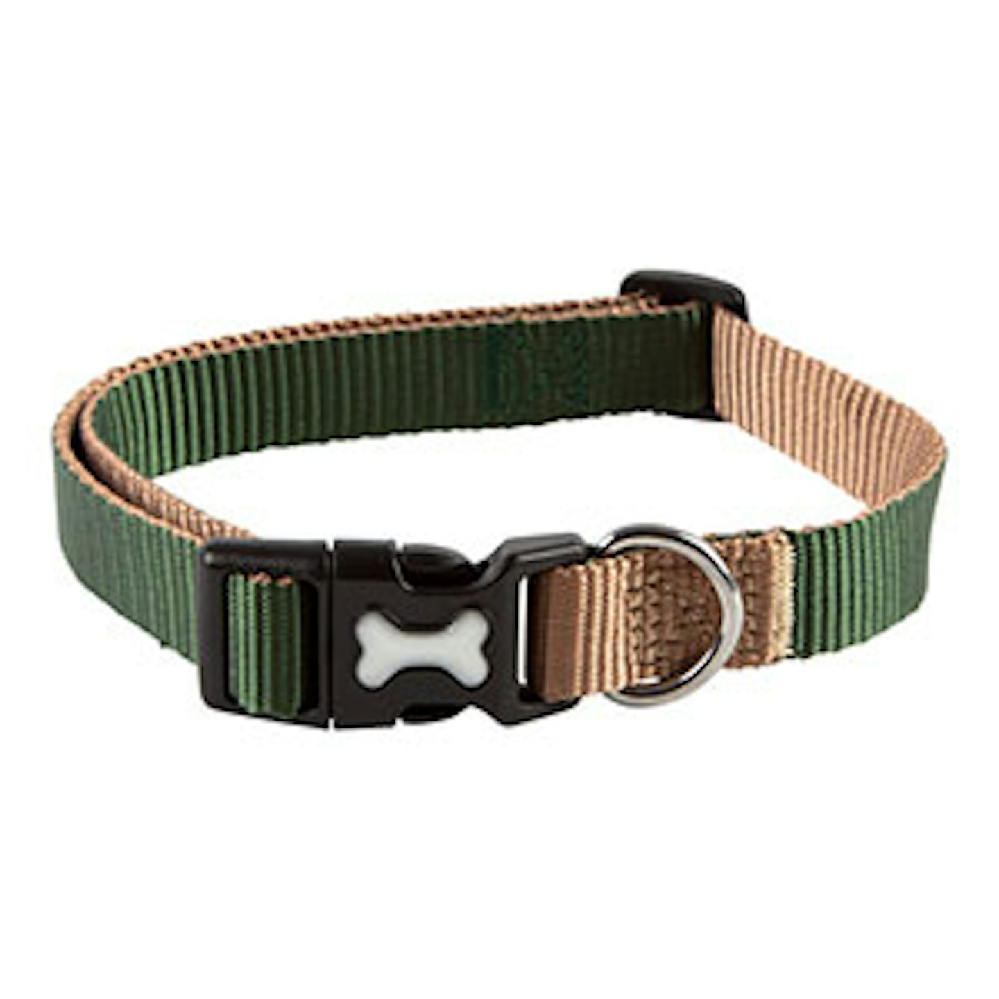 Pets at Home Dual Dog Collar Green