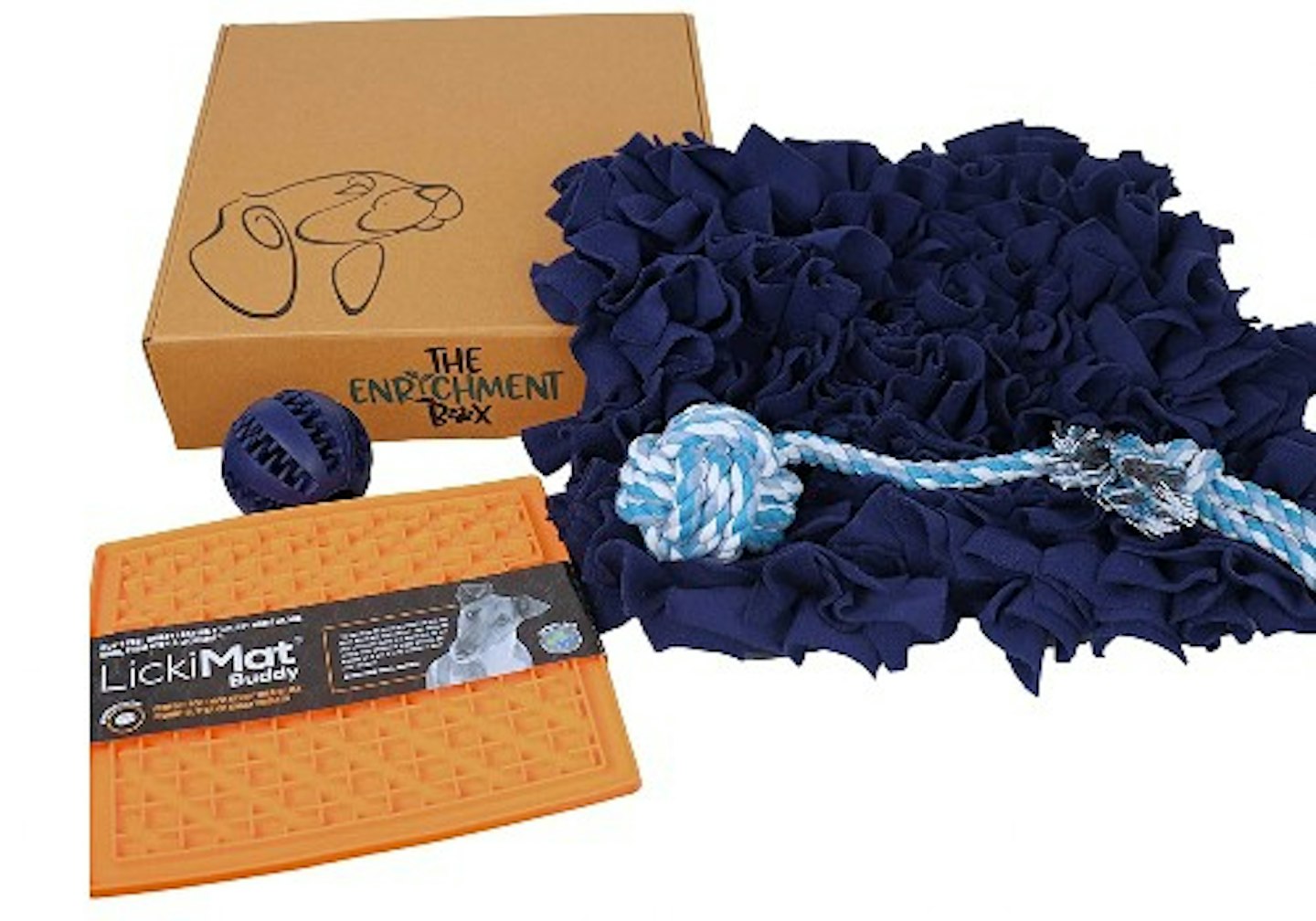The Enrichment Box Snuffle Mat for Dogs Puppies