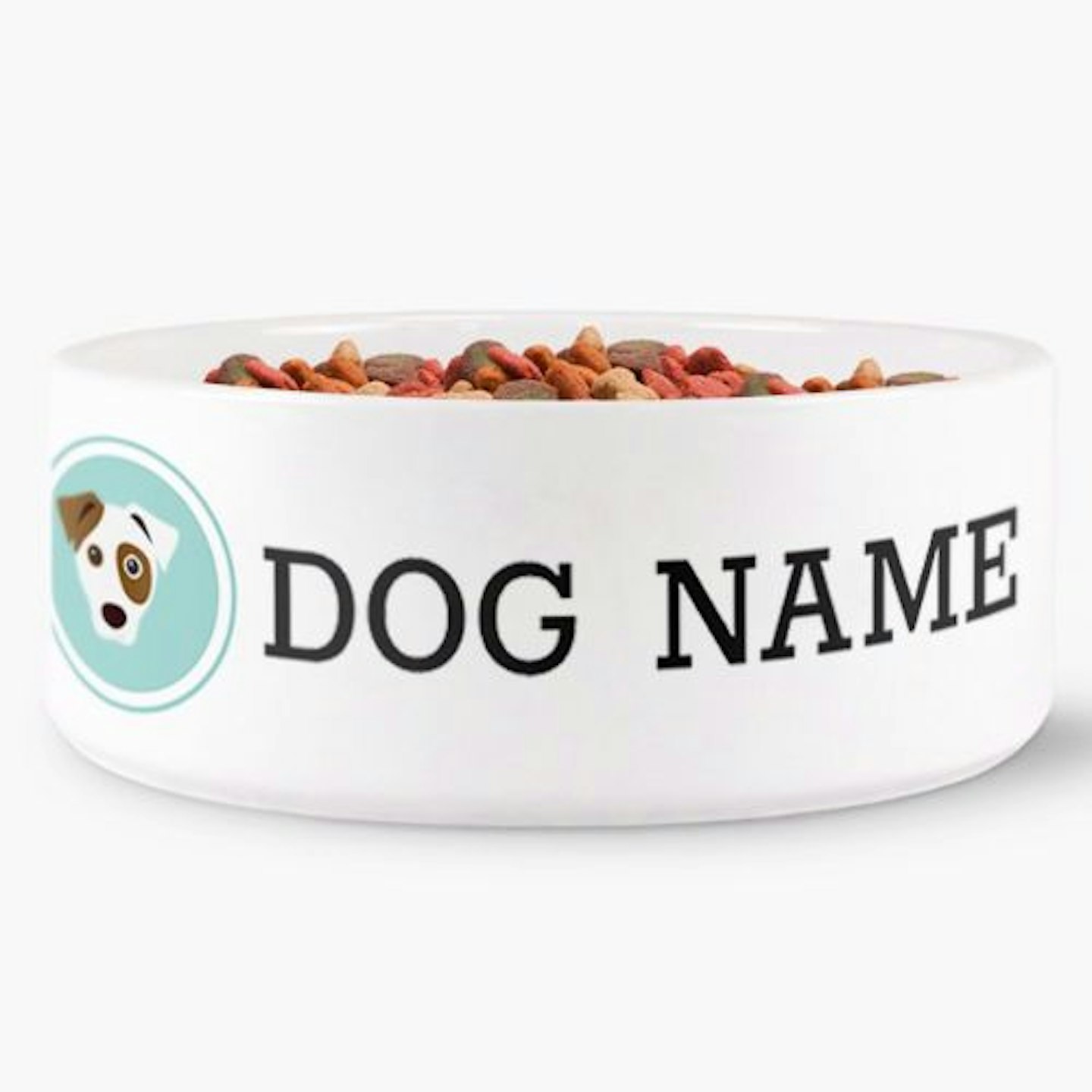 Yappy, Personalised - 'Dog Icon' Bowl