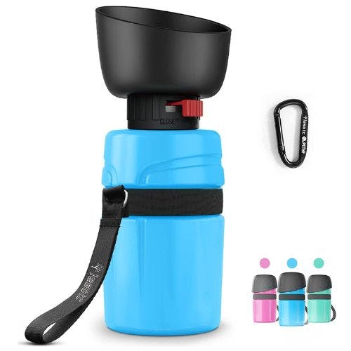 Top paw travel water hot sale bottle