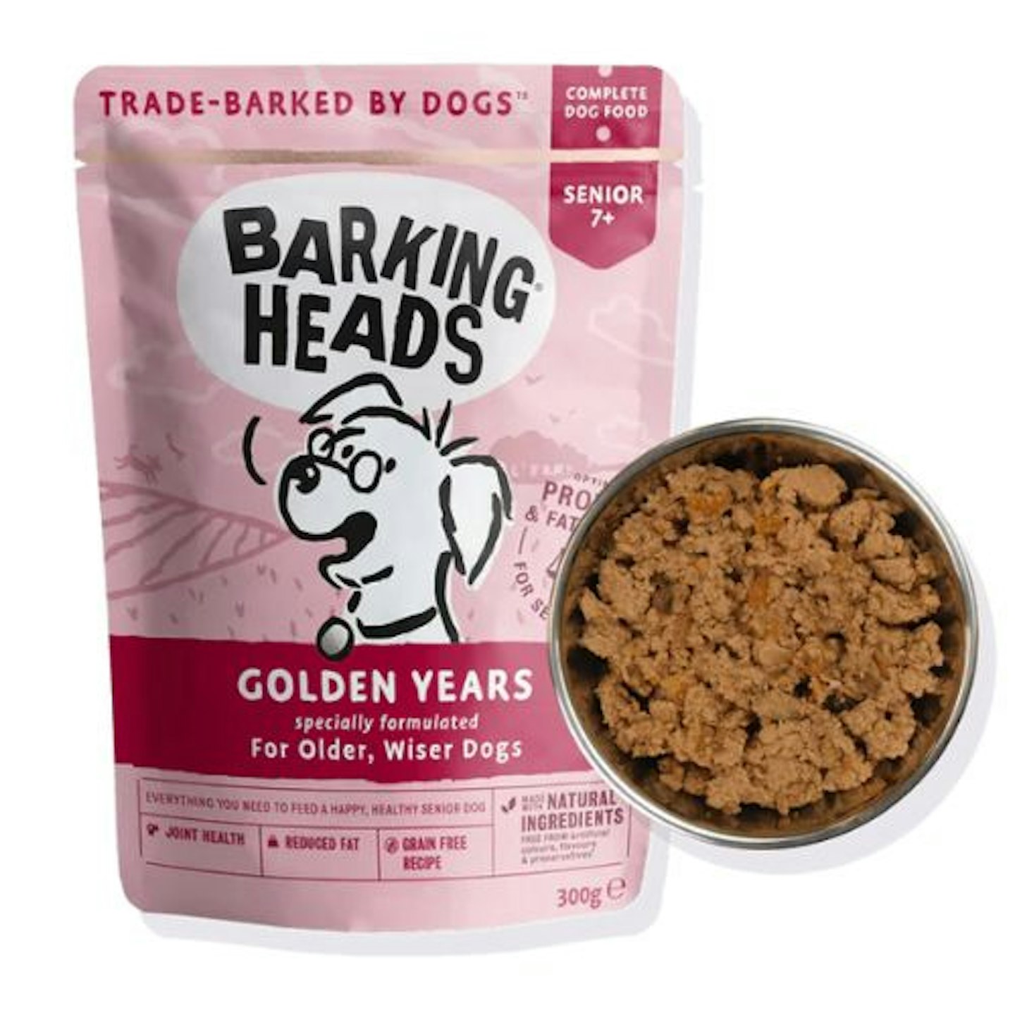 Barking Heads Golden Years Wet Dog Food for Senior Dogs