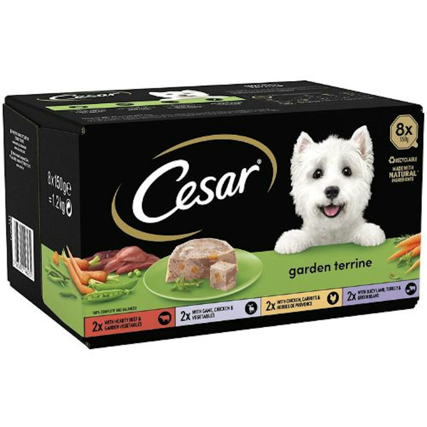 Cesar Garden Terrine Adult Wet Dog Food