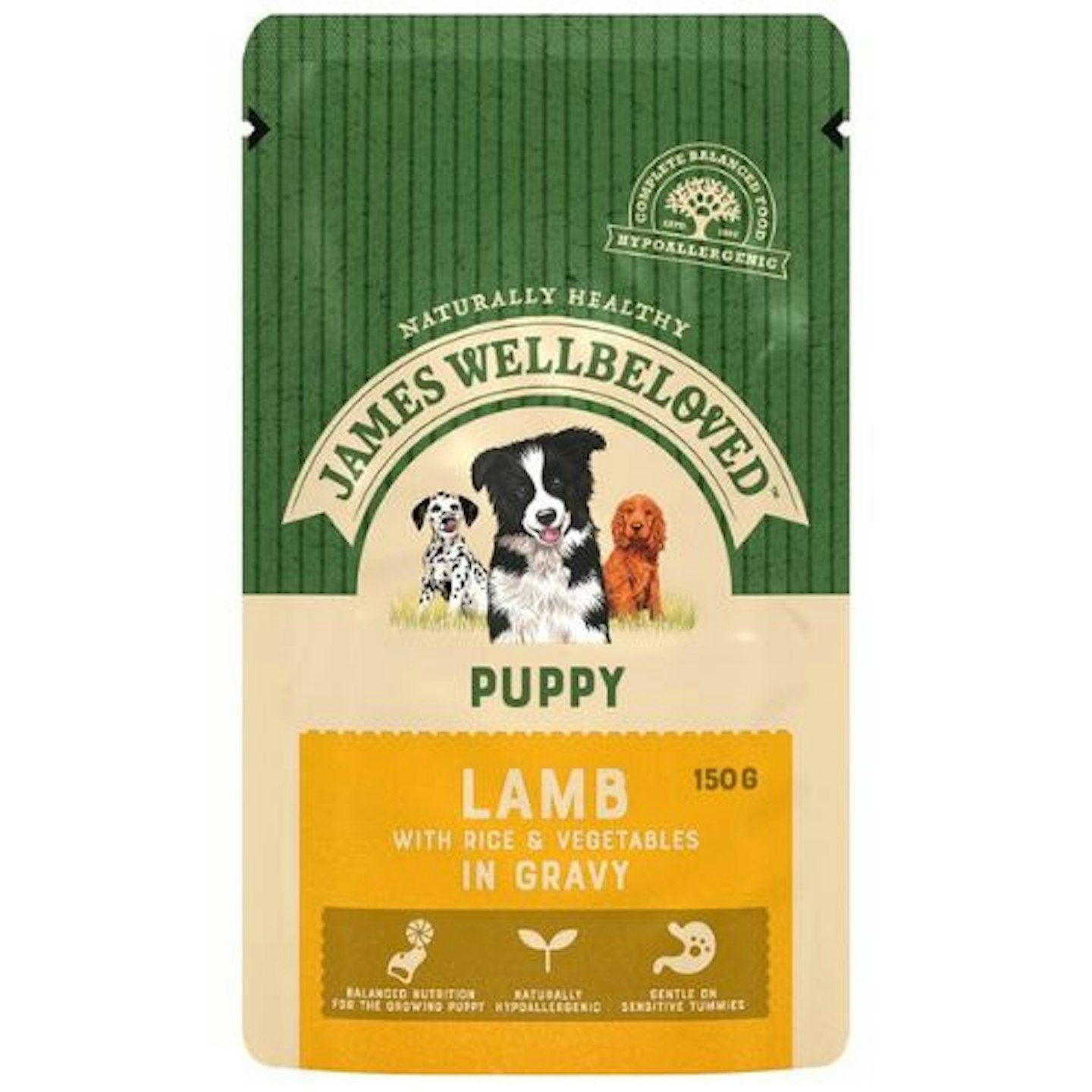 James Wellbeloved Complete Wet Puppy Dog Food Pouches