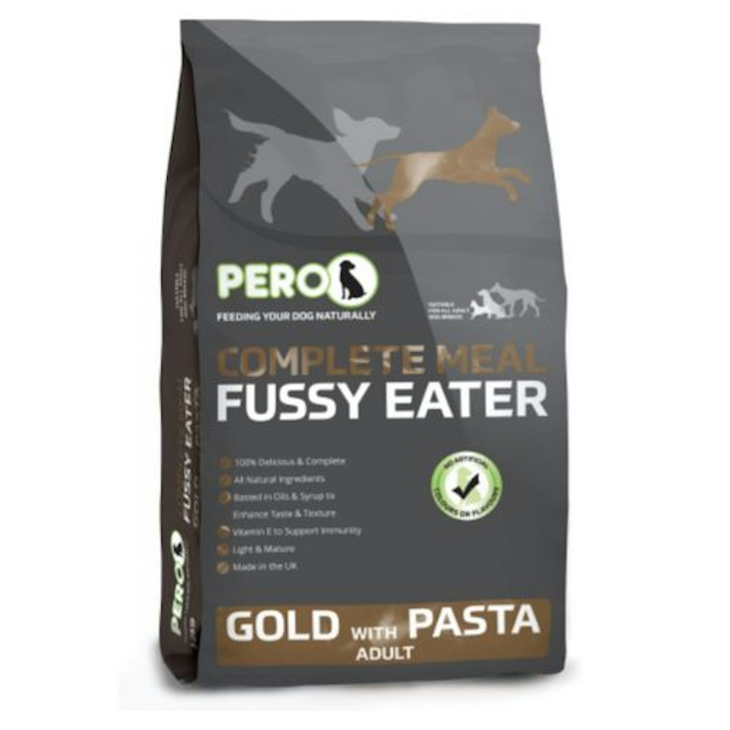 Pero Fussy Eater Gold with Pasta Adult Dog Food